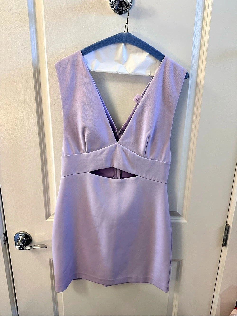 Lavender Mini Dress